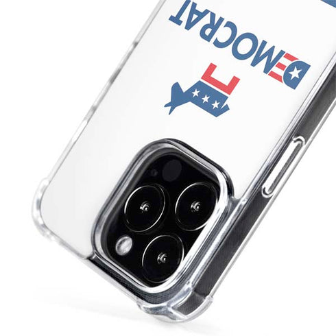 Democrat Blue And Red iPhone 15 Pro MagSafe Case